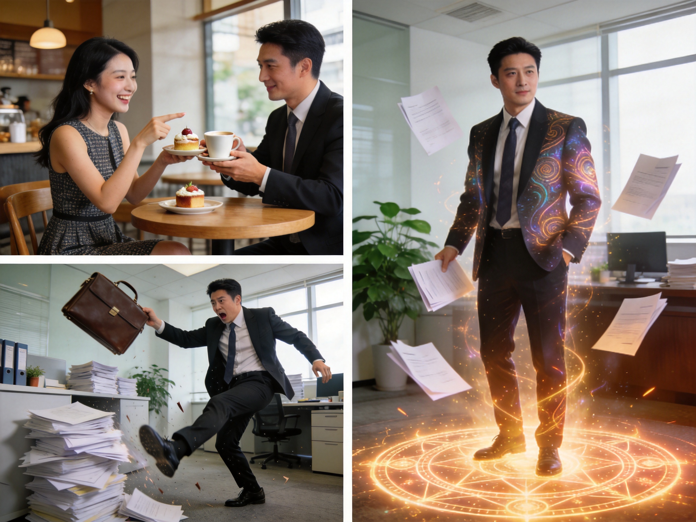 短剧《总裁的100种打开方式》海报